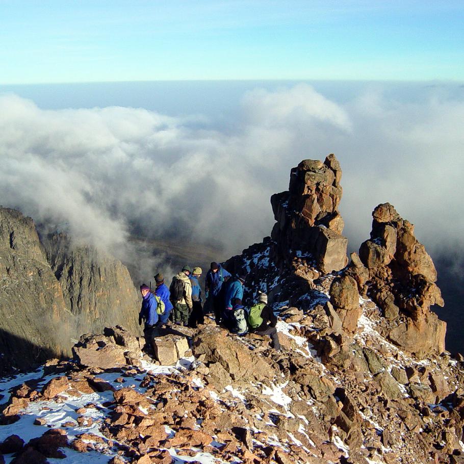 Trekking sul monte Kenya