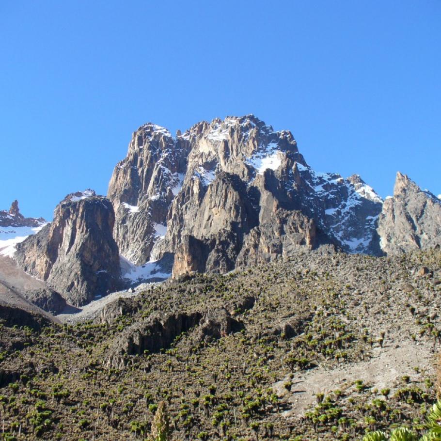 Trekking sul monte Kenya