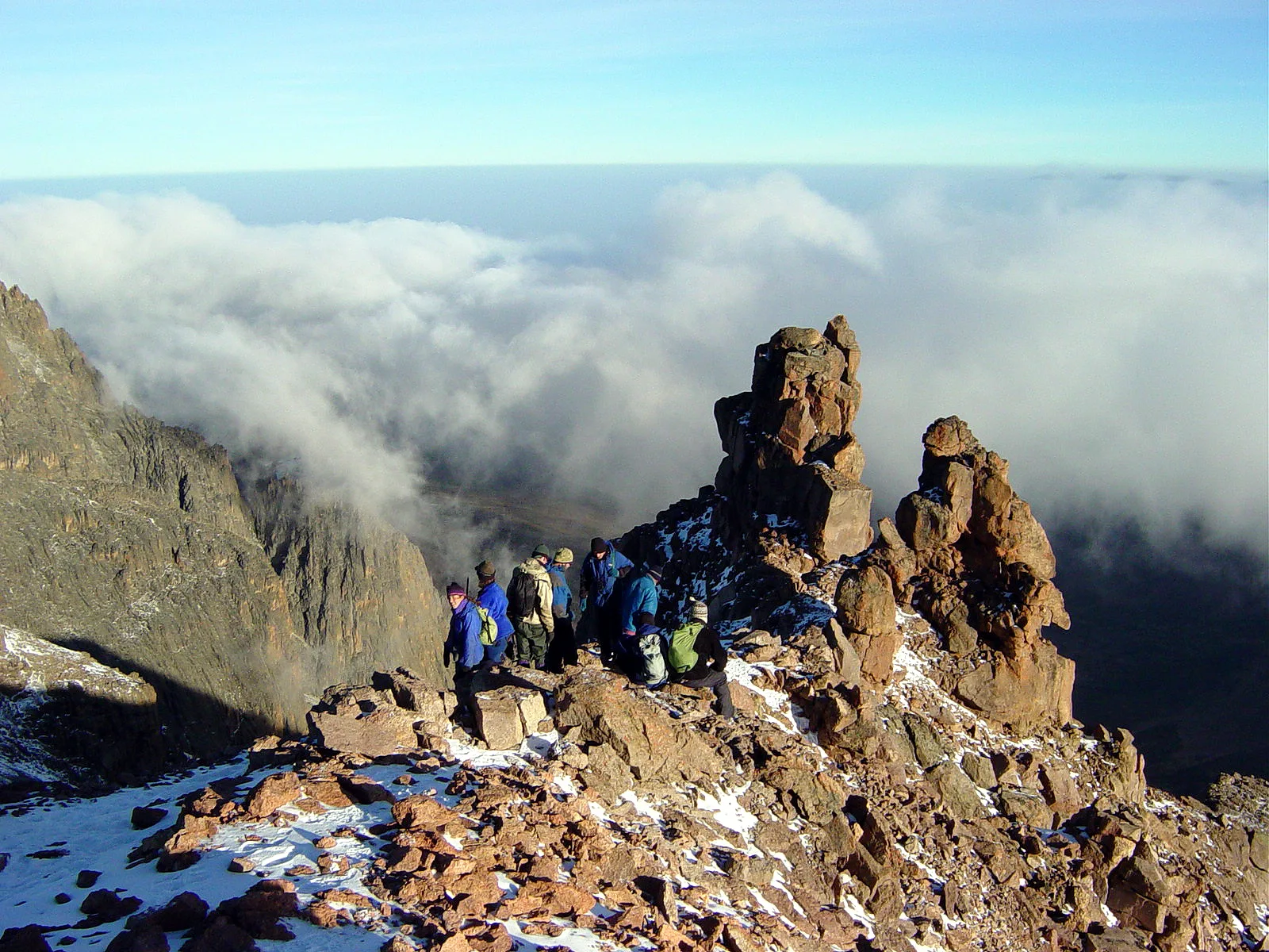 Trekking sul monte Kenya